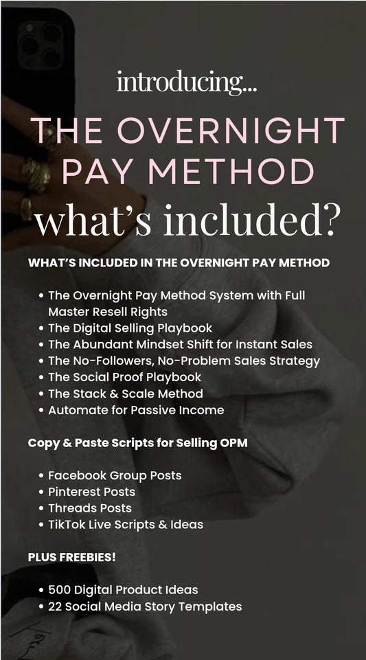 The Overnight Payment Method